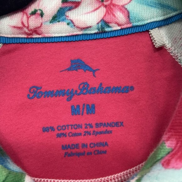 Tommy Bahama Floral Jacket Womens Medium Full Multicolor Tropical Beach Vacation - Picture 6 of 8